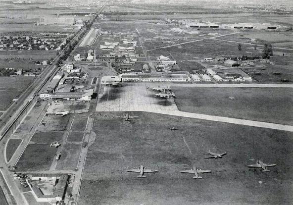 Vue Aérienne ENAC Orly - 1948
