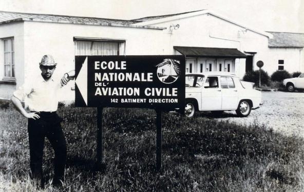 Entrée ENAC Orly - 1966