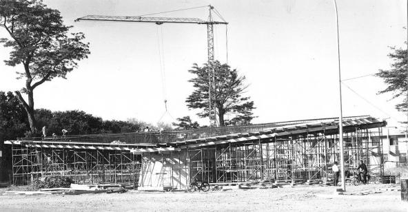 Construction de l'ENAC à Toulouse - 1968