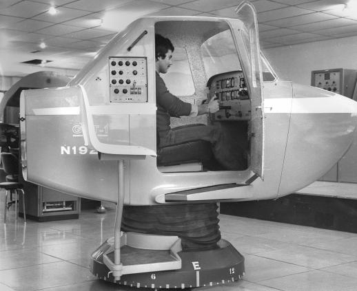 Simulateur de vol - 1974