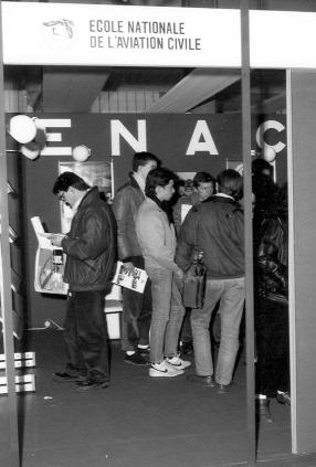 Stand ENAC au salon INFOSUP - 1982