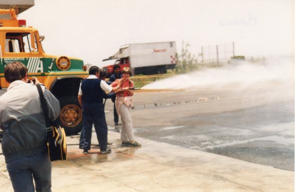 Mexico airport - 1987